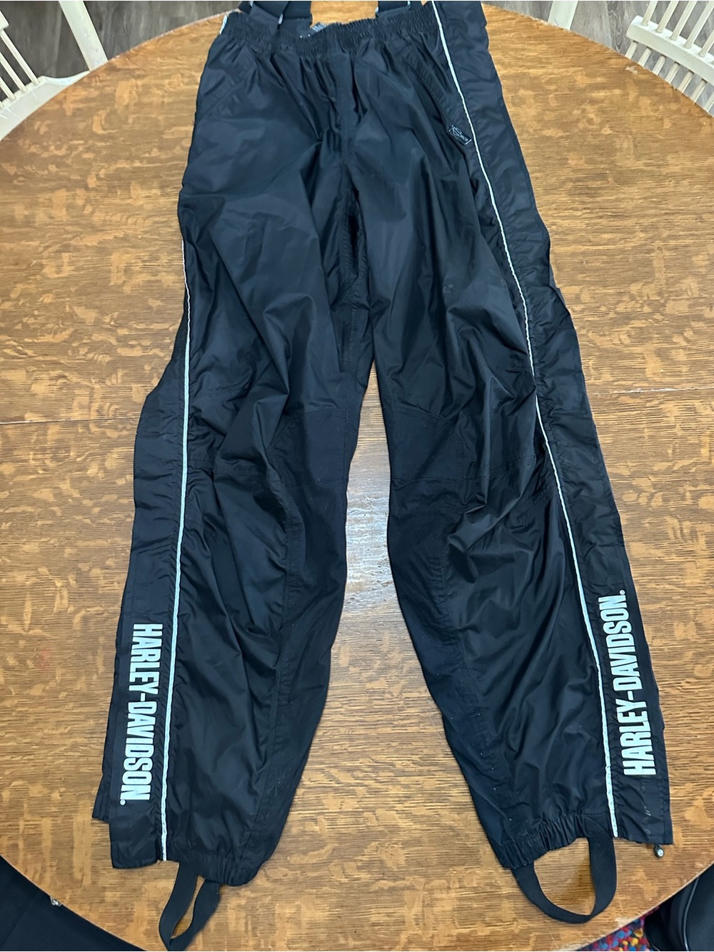 Harley Davidson Women’s Reflective Rain Pants.  Size M.